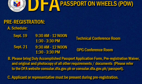 DFA Passport on Wheels (POW)